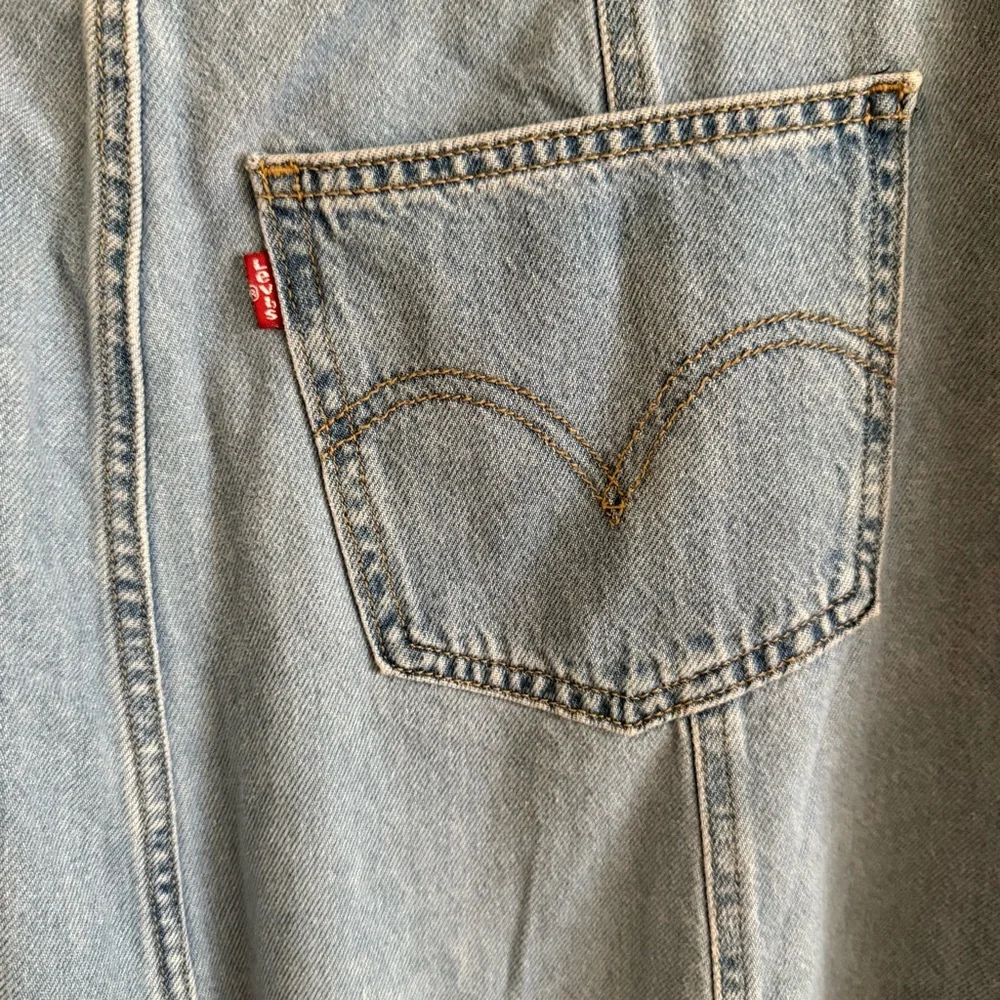 Levi’s Casual Light Blue Denim Maxi Skirt Size 34